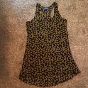 Squirrel Print High Low Dress